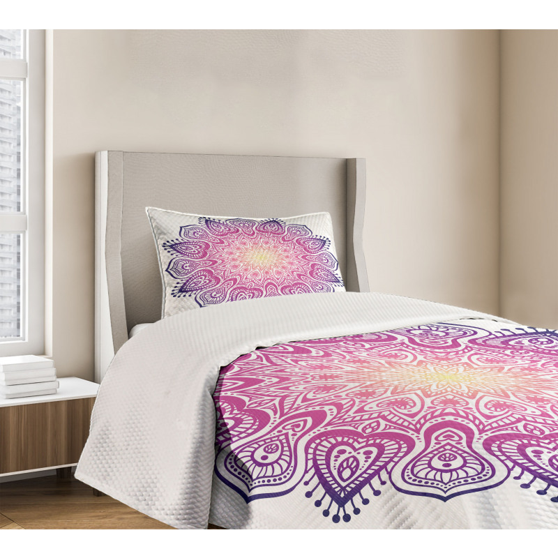 Mediation Inspired Element Bedspread Set