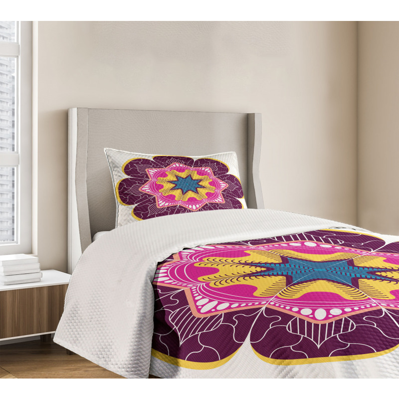 Vintage Motif Mandala Bedspread Set