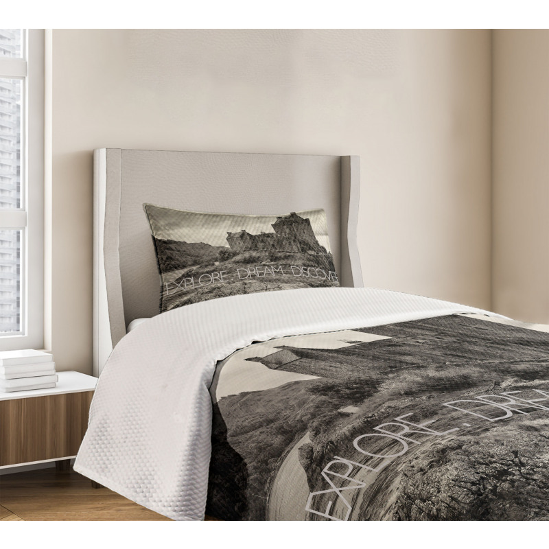 Eilean Donan Castle Scotland Bedspread Set