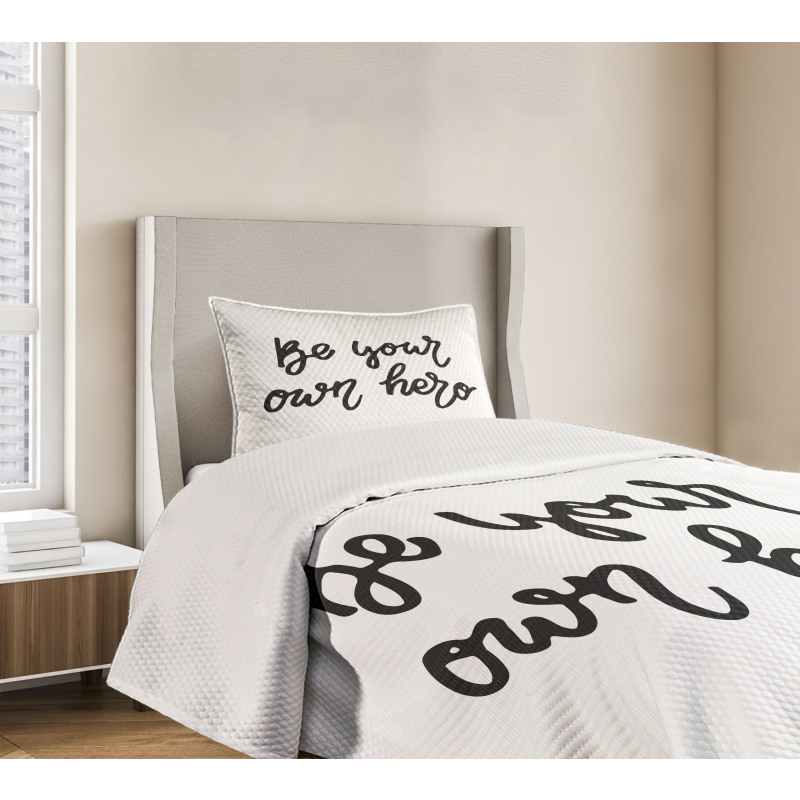 Be Your Own Hero Brave Bedspread Set