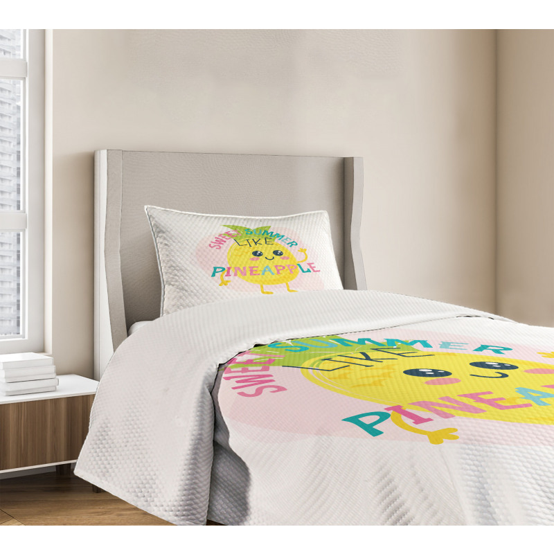 Summer with Eyes Bedspread Set