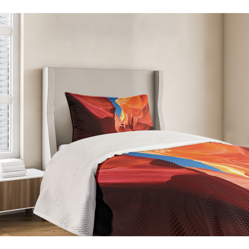 Vibrant Tone Sandstones Bedspread Set