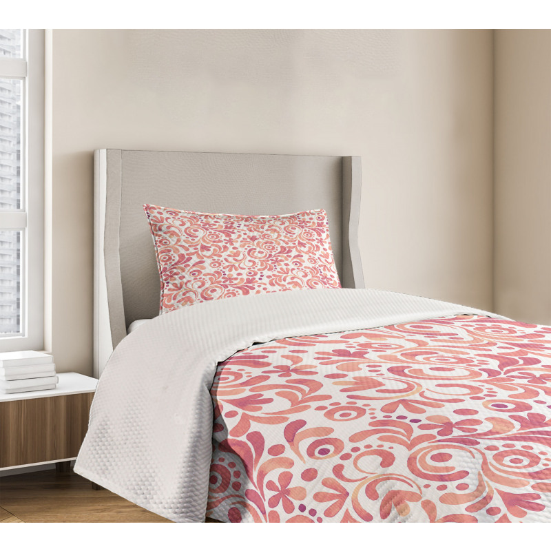 Pastel Botany Bedspread Set