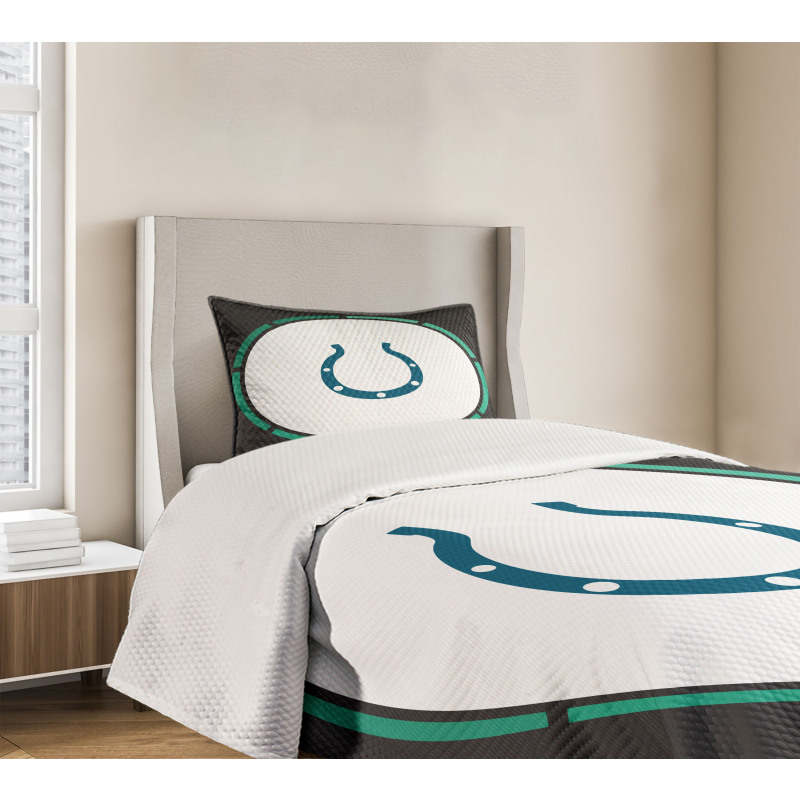 Horseshoe Wild West Luck Bedspread Set