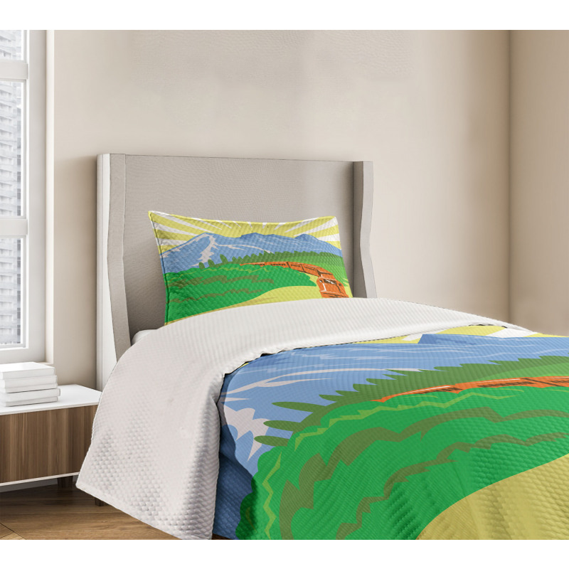 Forest America Countryside Bedspread Set