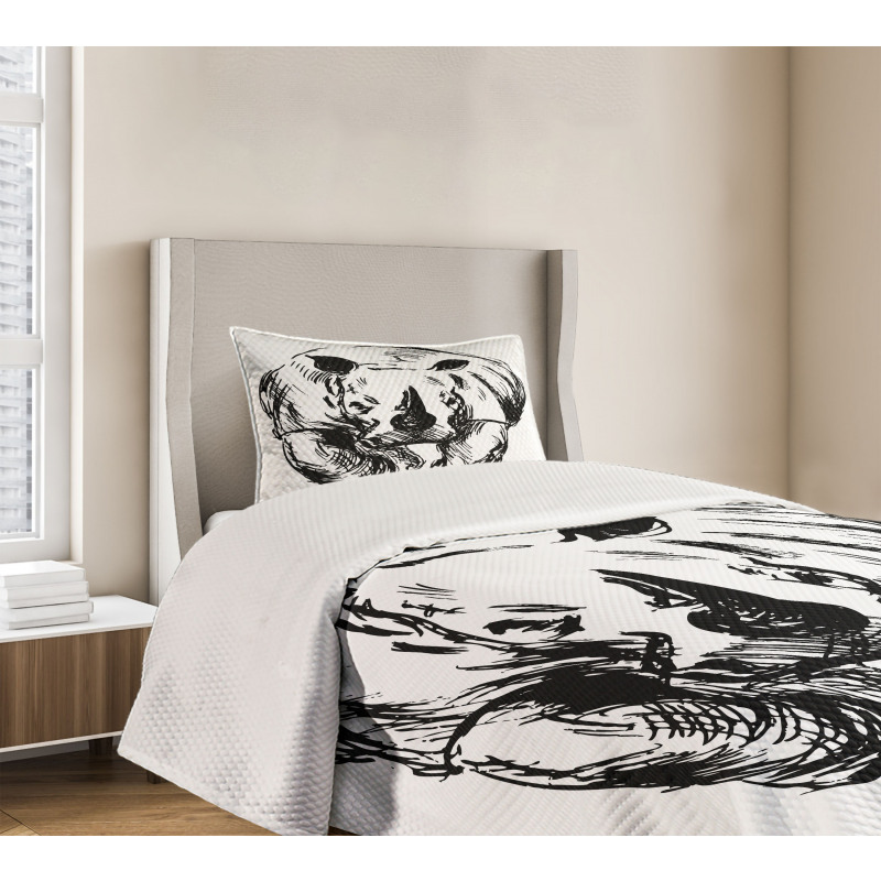 Animal Savannah Element Wild Bedspread Set