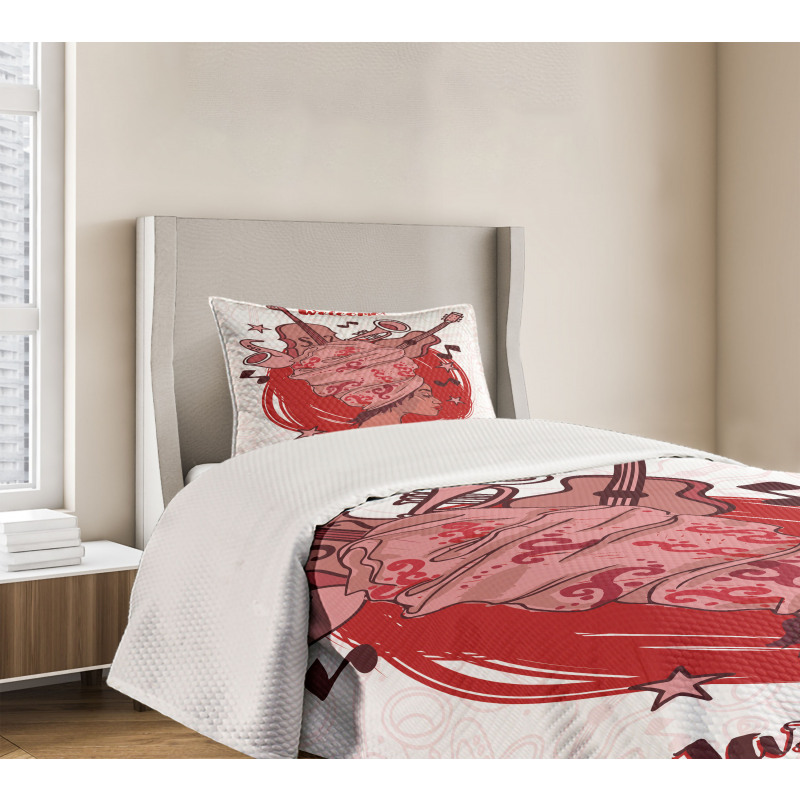 Welcome Jazz Festival Bedspread Set