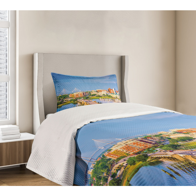 Spring Morning Scene Bedspread Set