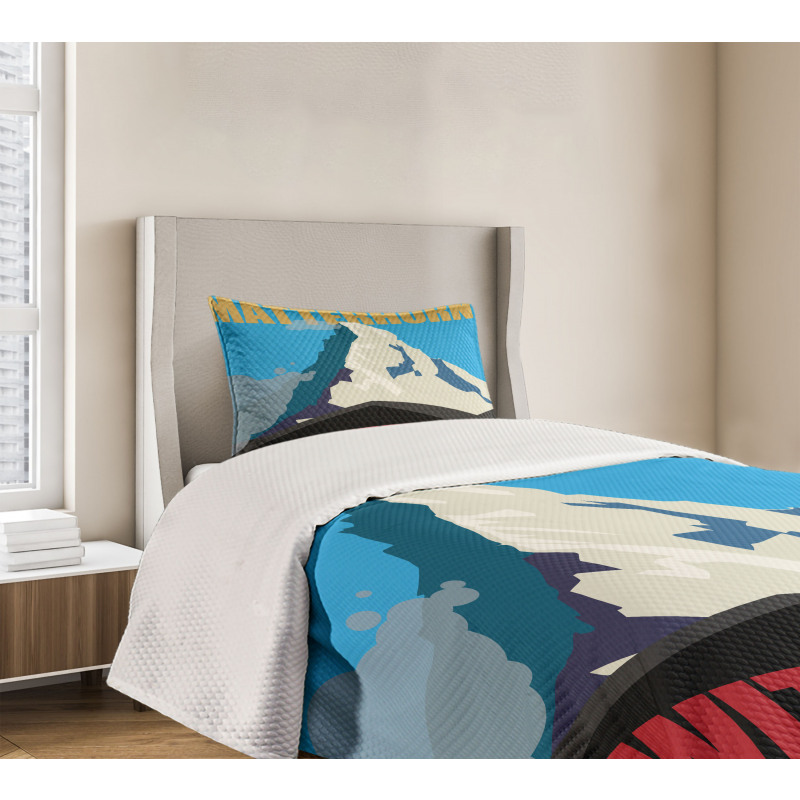 Mount Matterhorn Peak Bedspread Set