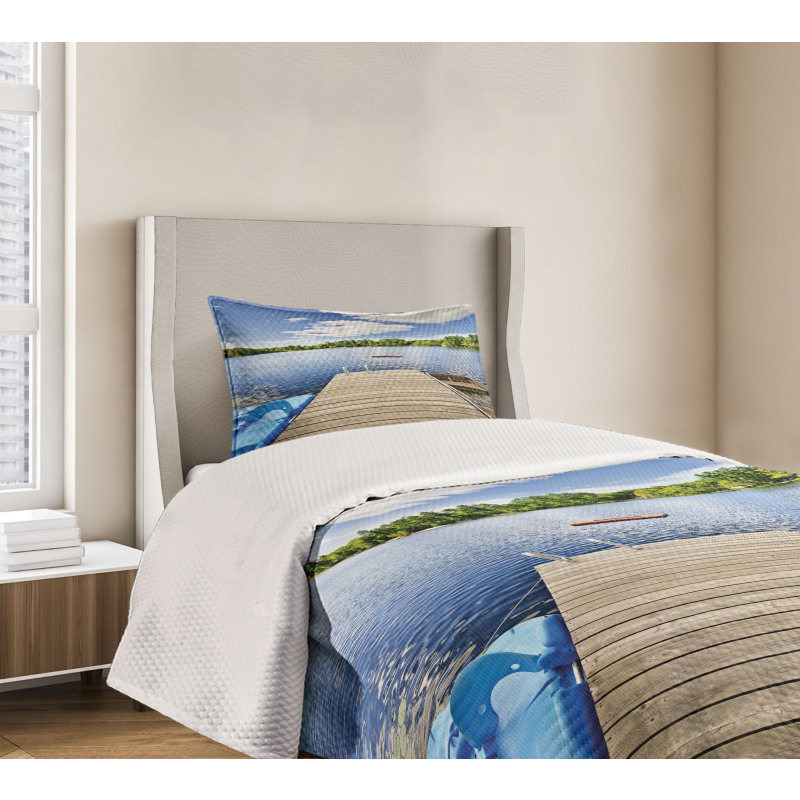 Canada Sunny Day Nature Photo Bedspread Set