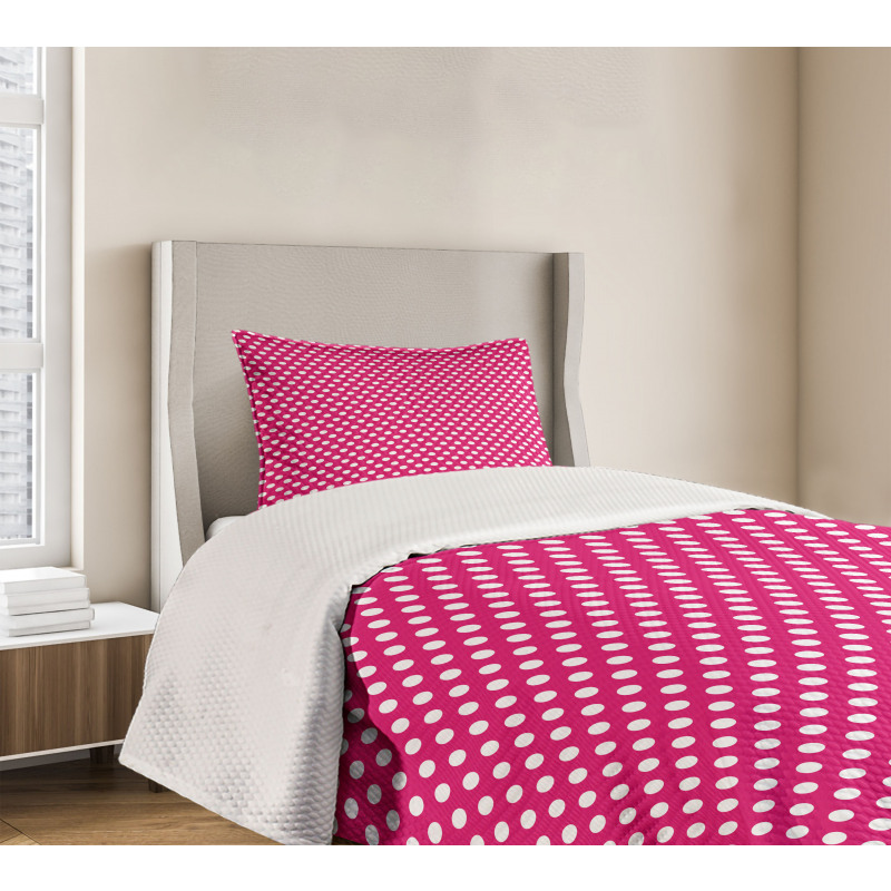 Vivid Girly Themed Bedspread Set