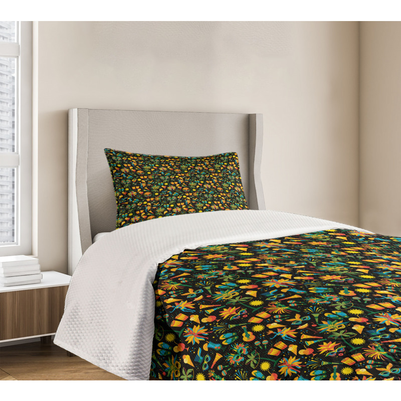 Elements of Brazil Joyous Bedspread Set