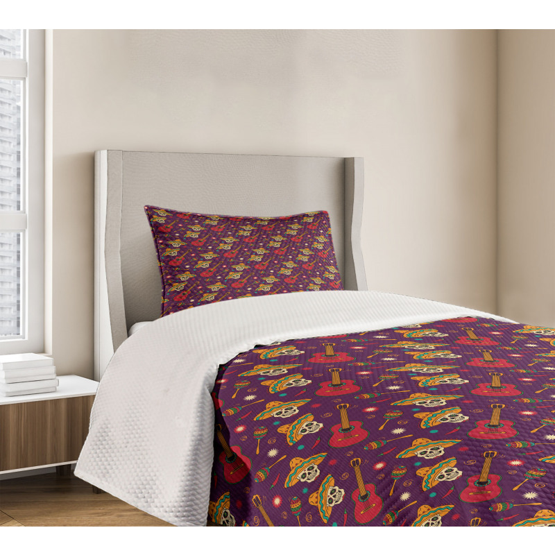 Mexican Pattern Bedspread Set