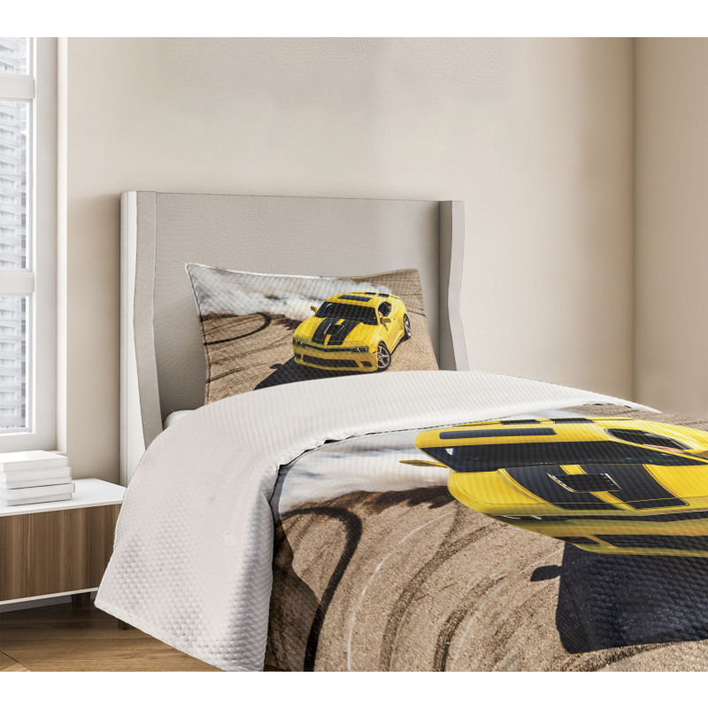 Racer Speedy Sports Car Bedspread Set