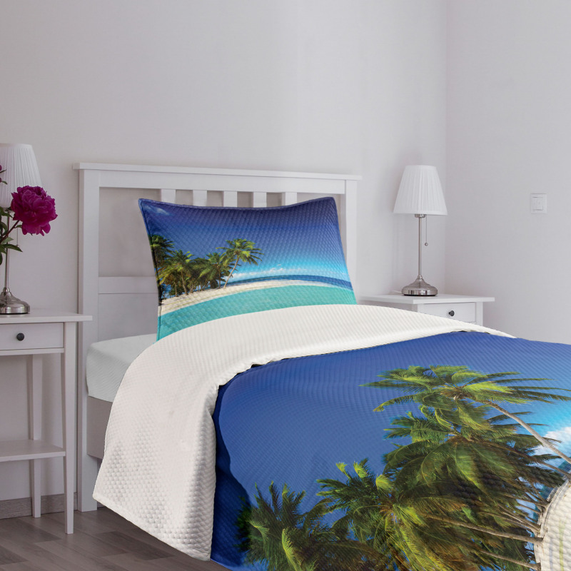 Seaside Nature Tropic Bedspread Set