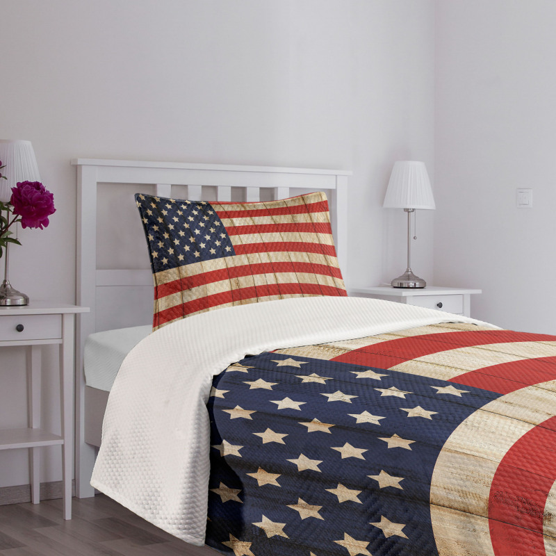 Independence Day in July Bedspread Set