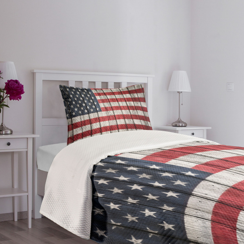 Fourth of July Independence Bedspread Set