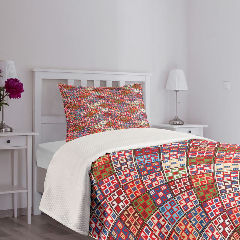 Nomadic Rug Tribal Bedspread Set