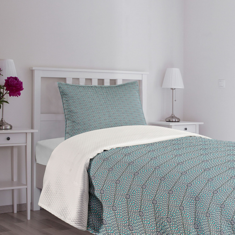 Romanian Rounded Square's Bedspread Set