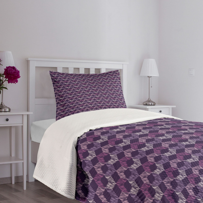 Motif in Colors Bedspread Set