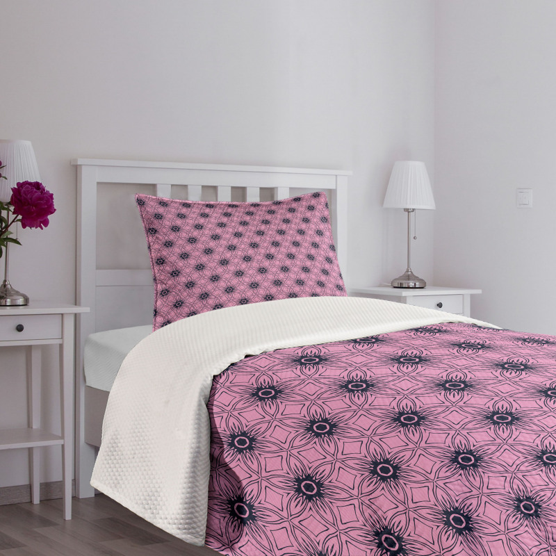 Dreamy Floral Ornament Bedspread Set