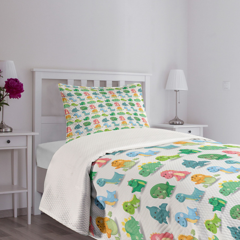 Dinosaur Wild Beast Bedspread Set