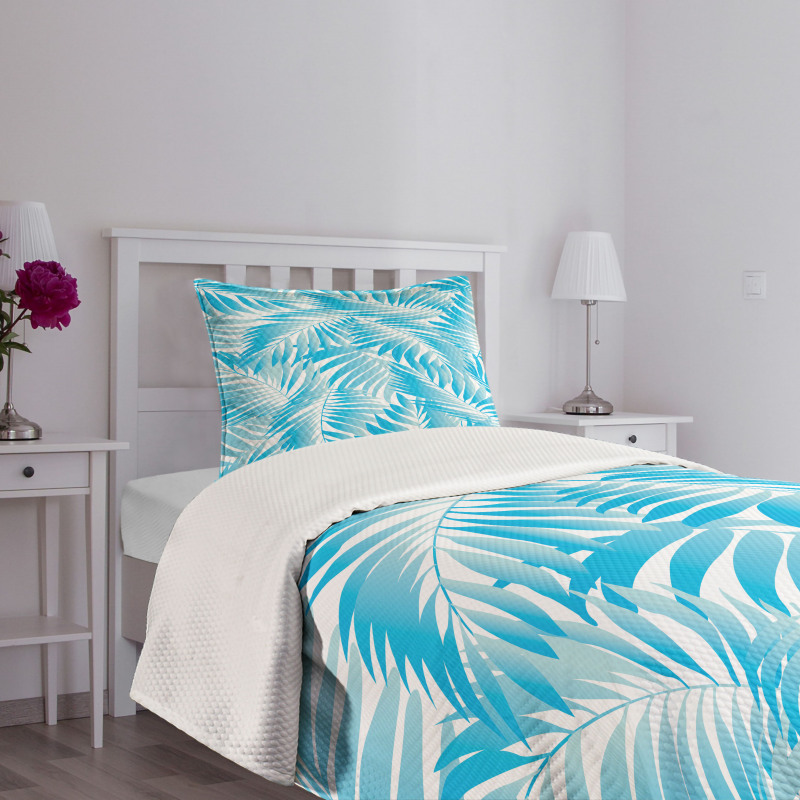 Exotic Miami Palms Bedspread Set