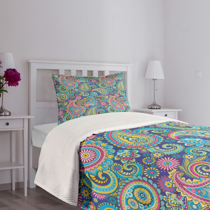 Bohem Colorful Bedspread Set