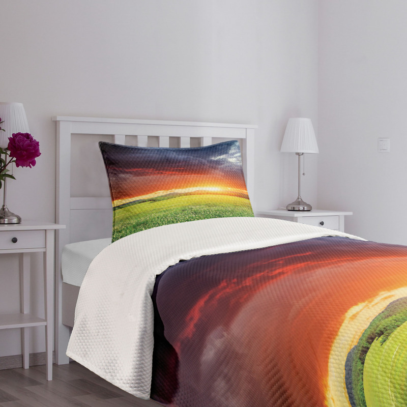 Sunset Modern View Bedspread Set