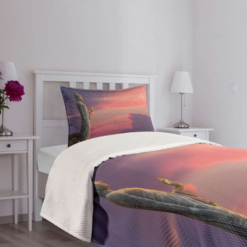 Magical Sunset Scene Bedspread Set