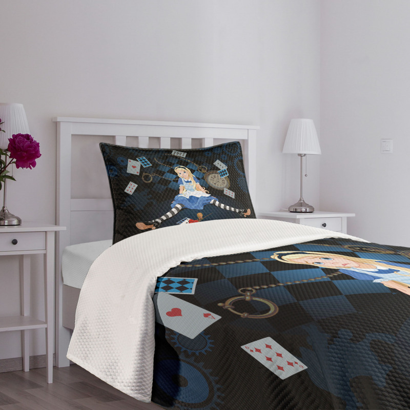 Rose Flowers Bedspread Set