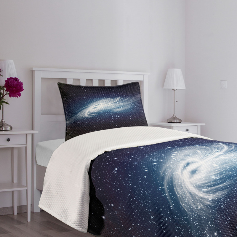 Milky Way Galaxy Space Bedspread Set