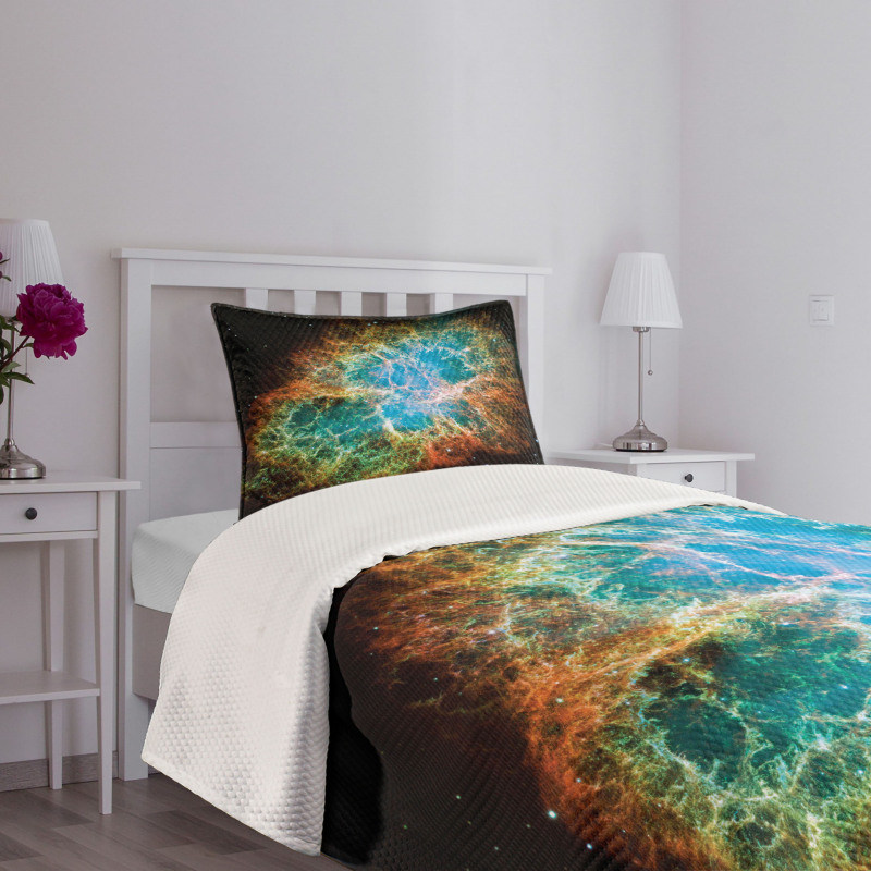 Supernova Stars Cosmos Bedspread Set