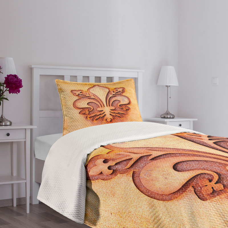 Floral Royal France Bedspread Set