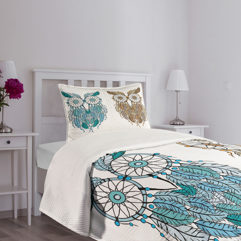 Farsighted Birds Bedspread Set