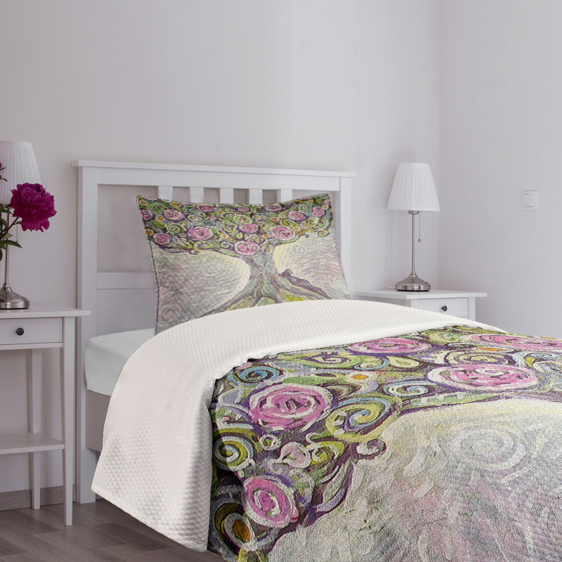 Spring Love Universe Bedspread Set