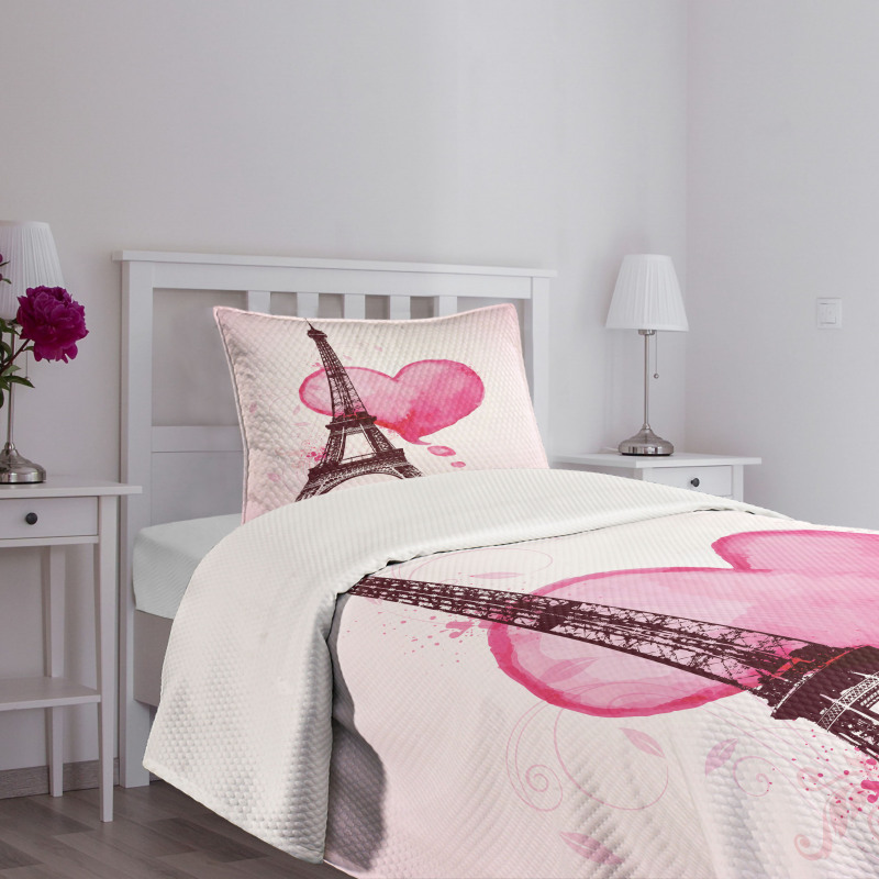 Romance Love Art Bedspread Set