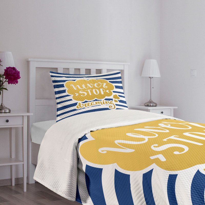 Maritime Vintage Navy Bedspread Set