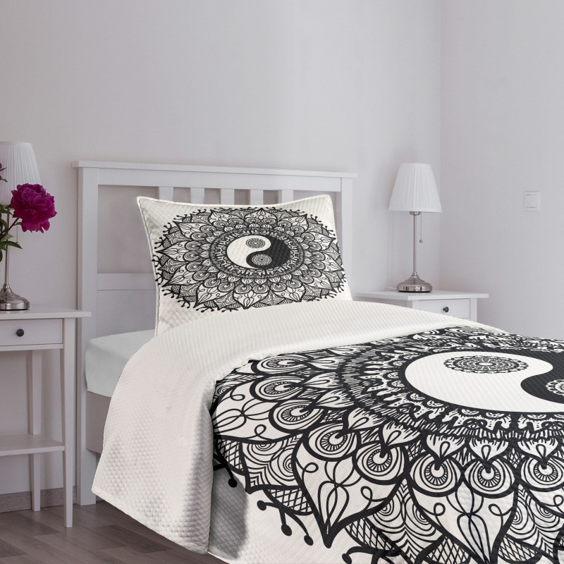 Bohemian Mendi Art Bedspread Set