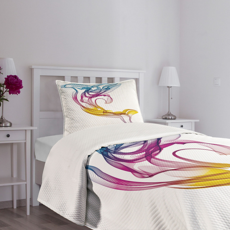 Aquatic Dolphin Bedspread Set