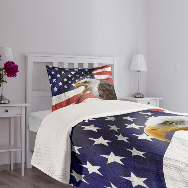 Bald Eagle Bedspread Set