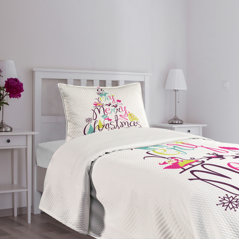 Abstract Tree Art Bedspread Set