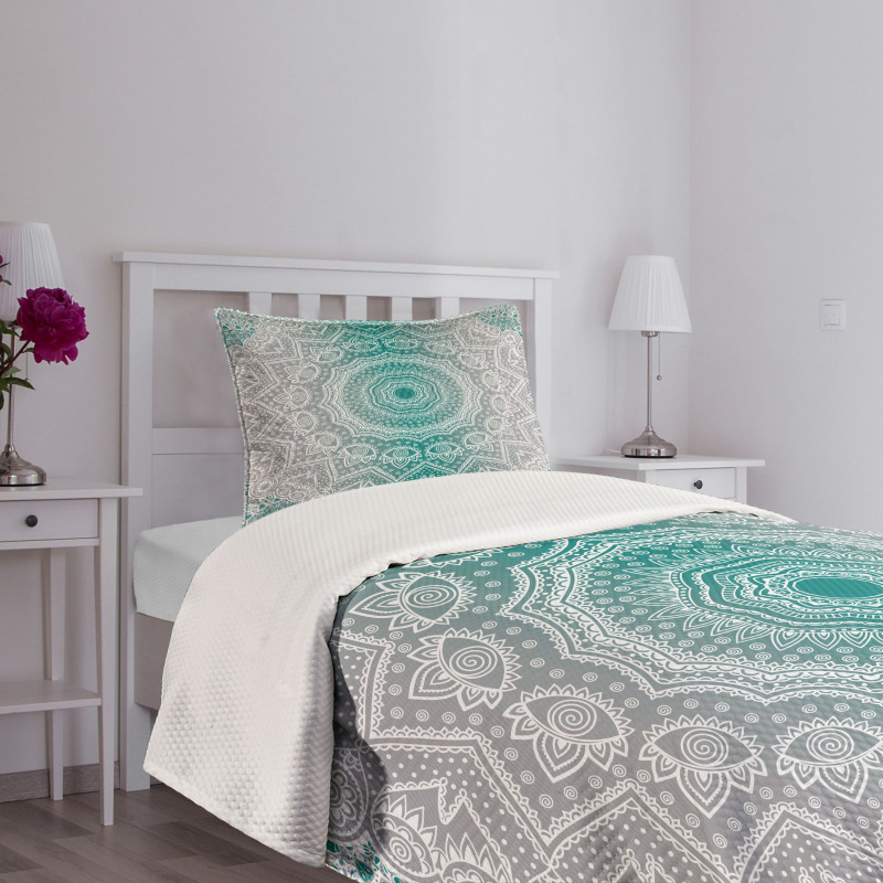 Mandala Occult Motif Bedspread Set