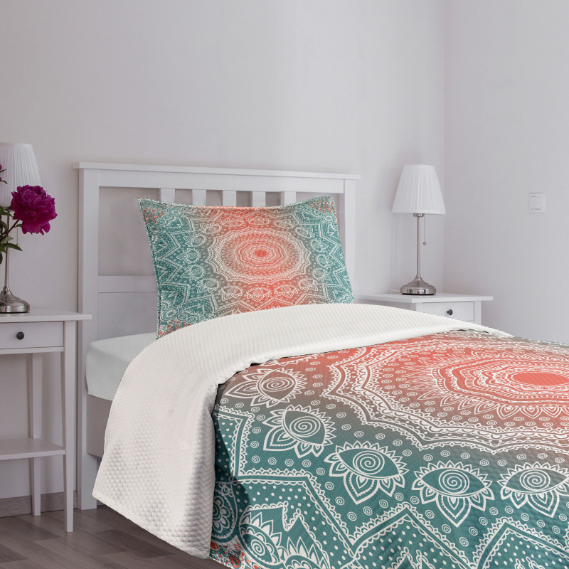 Modern Mandala Bedspread Set