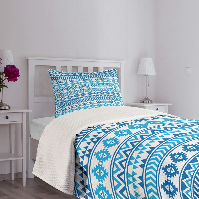 Folk Cultural Forms Bedspread Set