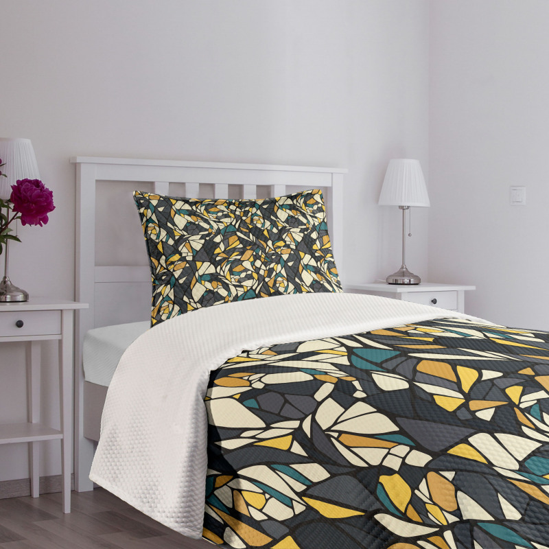 Fractal Formless Mosaic Bedspread Set