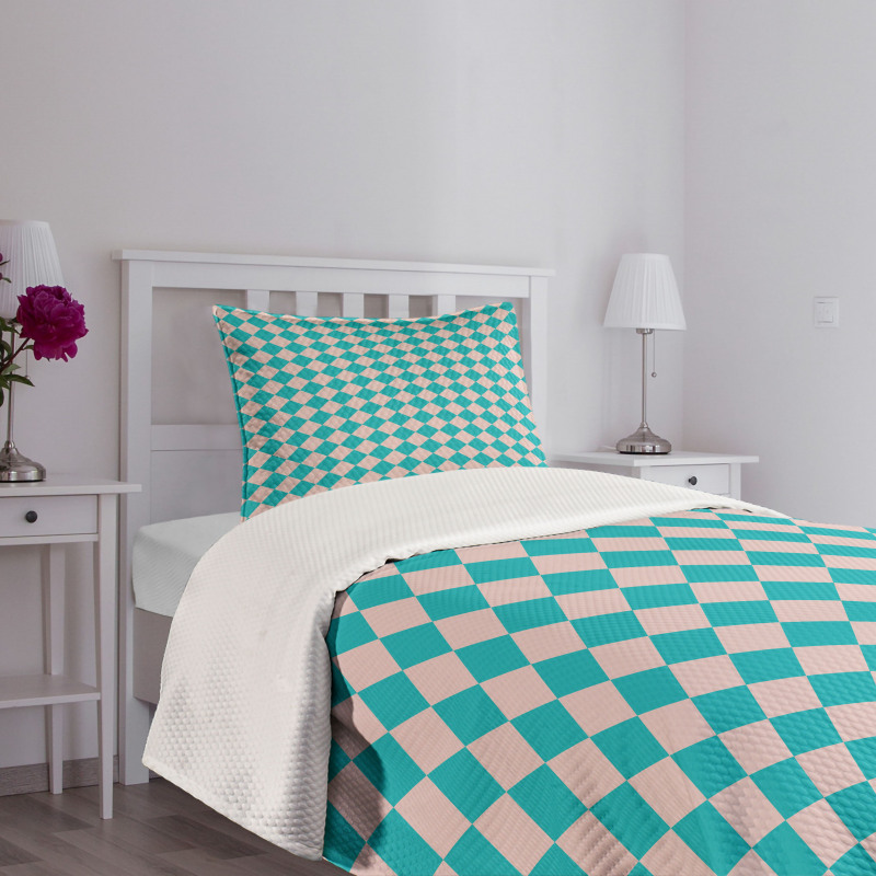 Retro Classical Tile Bedspread Set