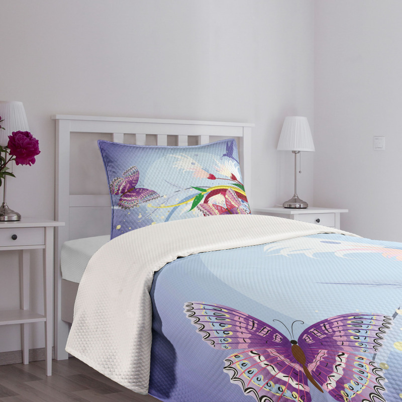 Fantasy Colorful Bedspread Set