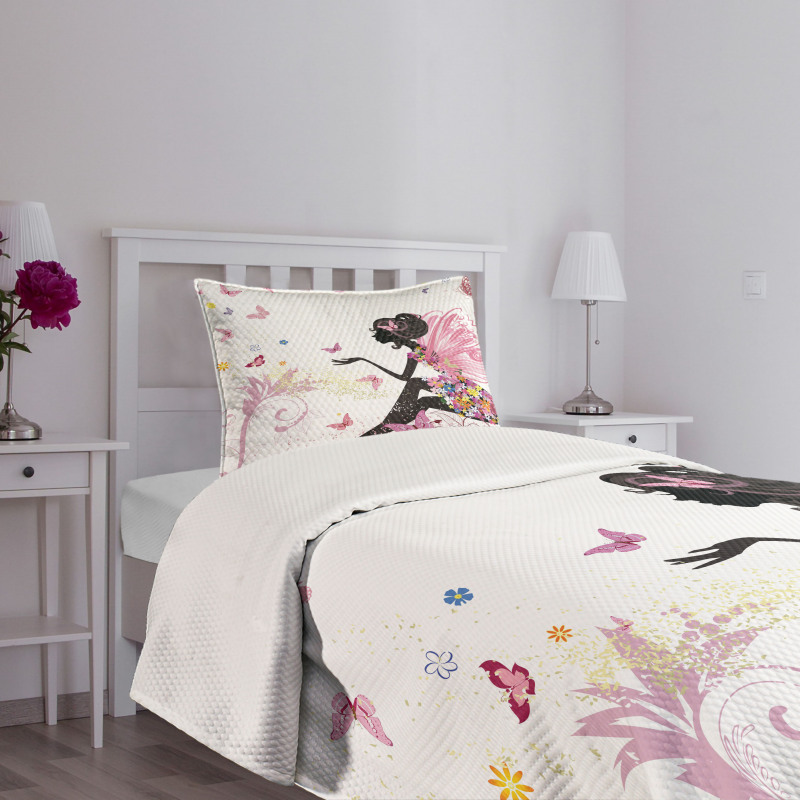 Fantasy Garden Bedspread Set