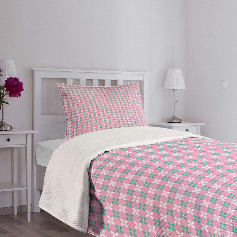 Spring Flowers Chain Bedspread Set